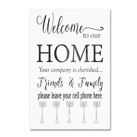 Jean Plout 'Welcome Home' Canvas Art,30x47